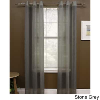 Miller Curtains Preston 63-Inch Grommet Sheer Panel