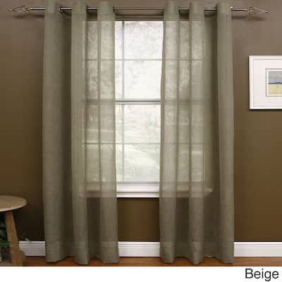 Miller Curtains Preston 84-inch Grommet-top Sheer Panel