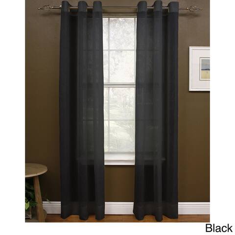 Miller Curtains Preston 84-inch Grommet-top Sheer Panel