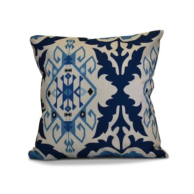 16 x 16-inch, Bombay 6, Geometric Print Pillow