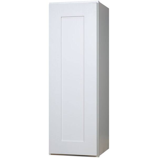 Shop Everyday Cabinets 9 Inch White Shaker Single Door Wall