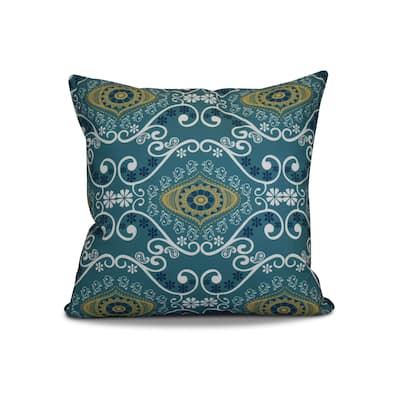 16 x 16-inch, Illuminate, Geometric Print Outdoor Pillow