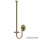 preview thumbnail 16 of 16, Allied Brass Skyline Collection Wall Mounted Paper Towel Holder Unlacquered Brass