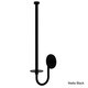 preview thumbnail 5 of 16, Allied Brass Skyline Collection Wall Mounted Paper Towel Holder Matte Black