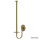preview thumbnail 13 of 16, Allied Brass Skyline Collection Wall Mounted Paper Towel Holder Satin Brass