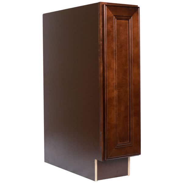 Shop Everyday Cabinets 9 Inch Cherry Mahogany Brown Leo Saddle