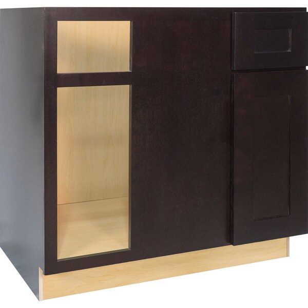 Shop Everyday Cabinets 42-inch Dark Espresso Shaker Blind ...