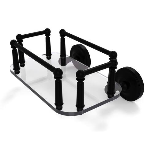 Allied Brass Prestige Regal Collection Wall Mounted Glass Guest Towel Tray