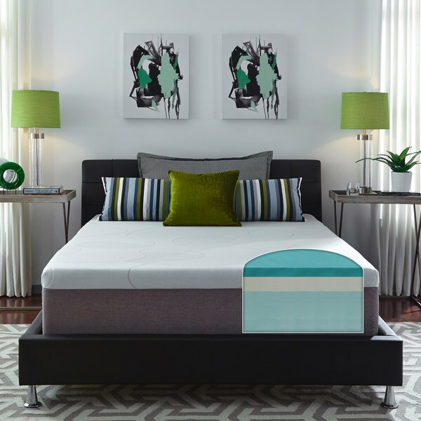 Slumber Solutions Choose Your Comfort 14-inch California King-size Gel Memory Foam Mattress
