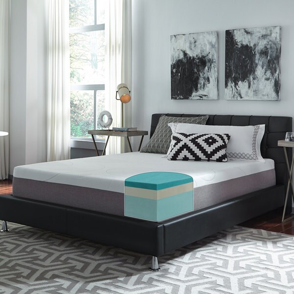 Slumber Solutions Choose Your Comfort 12-inch California King-size Gel Memory Foam Mattress