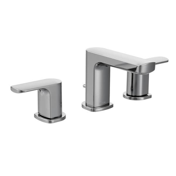 Moen Rizon Two-Handle Low Arc Bathroom Faucet T6920 Chrome