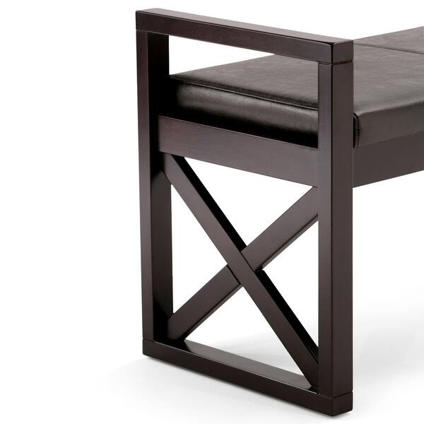 Shop Wyndenhall Oakland 48 Inch Wide Contemporary Ottoman Bench In