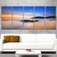 Beautiful Sunset in Cala Violina Beach - Extra Large Seashore Canvas ...