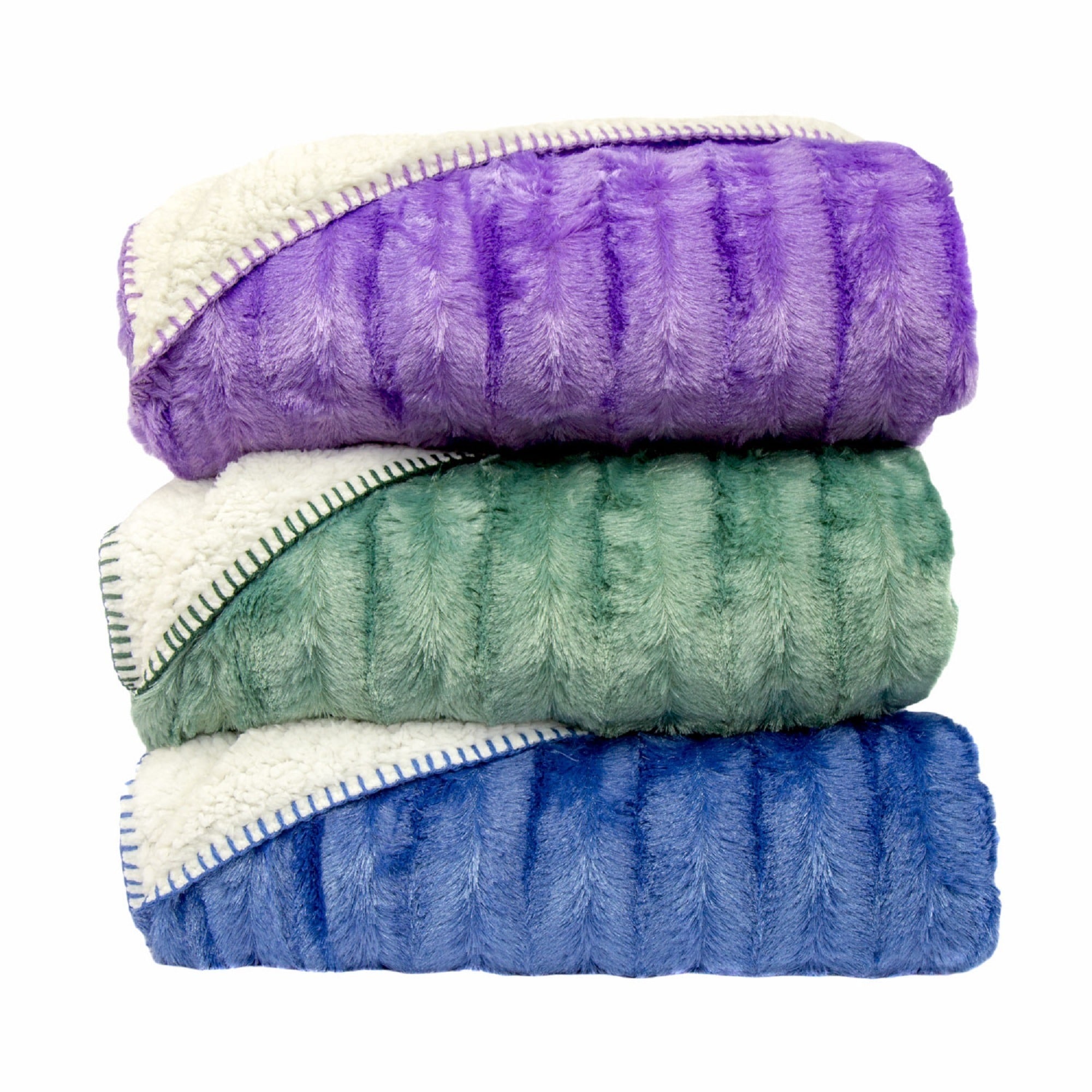 Intelligent Design Laila Oversized Quilted Textured Plush ...