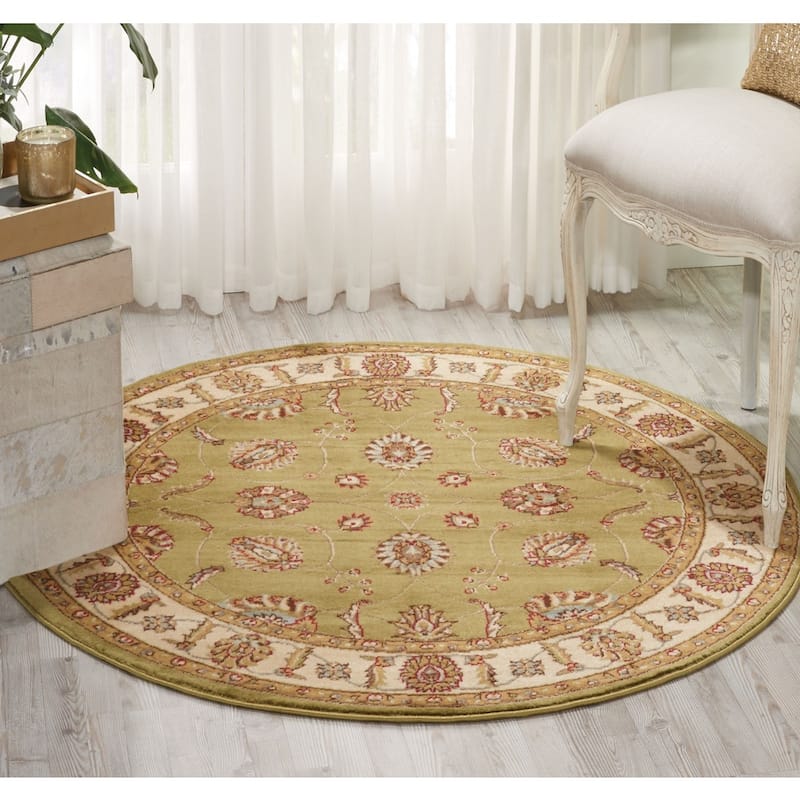 Nourison Modesto Persian Floral Border Area Rug