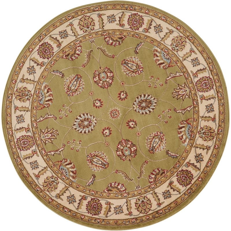 Nourison Modesto Persian Floral Border Area Rug