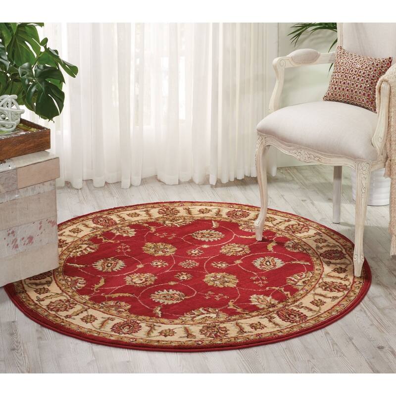 Nourison Modesto Persian Floral Border Area Rug
