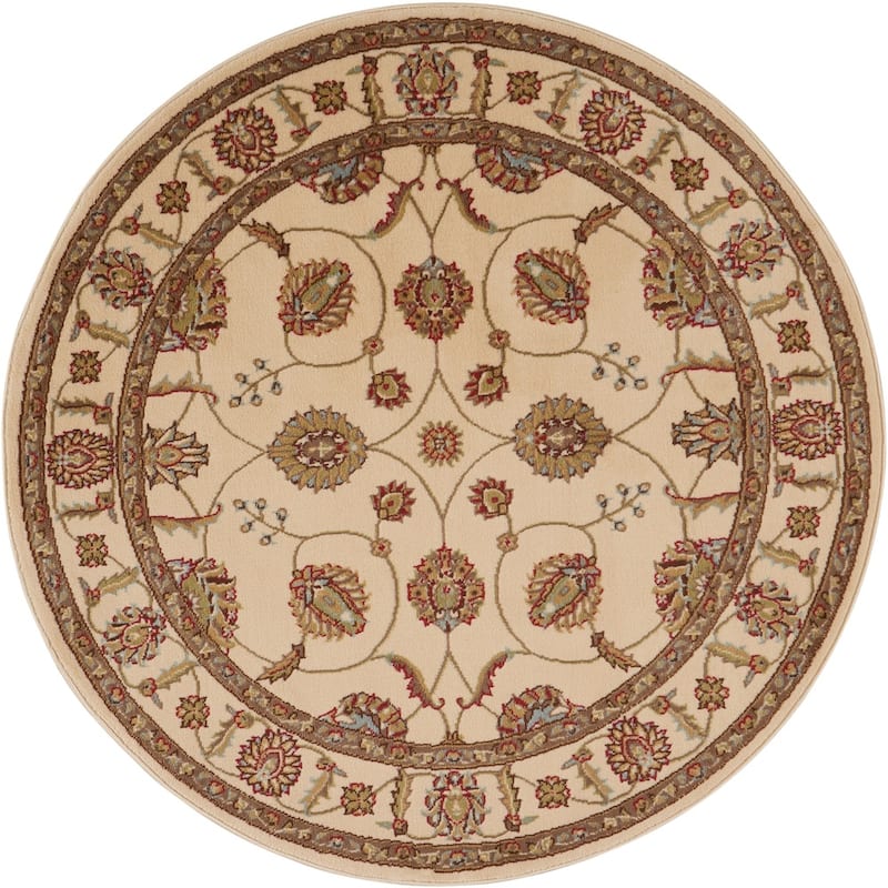 Nourison Modesto Persian Floral Border Area Rug