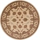 preview thumbnail 27 of 43, Nourison Modesto Persian Floral Border Area Rug 7'10" Round - Ivory - Round