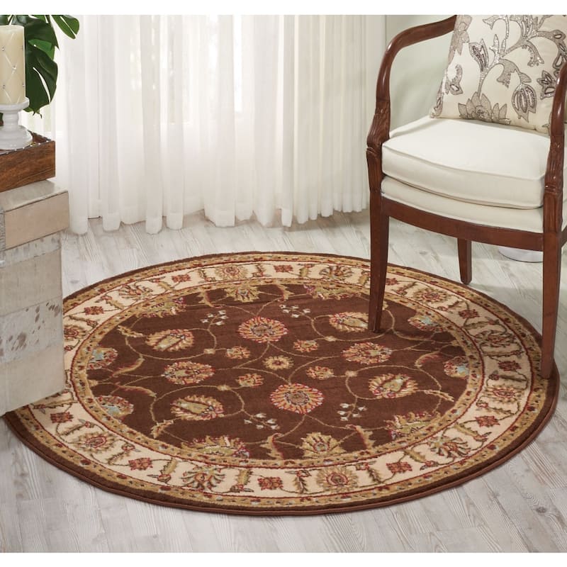 Nourison Modesto Persian Floral Border Area Rug