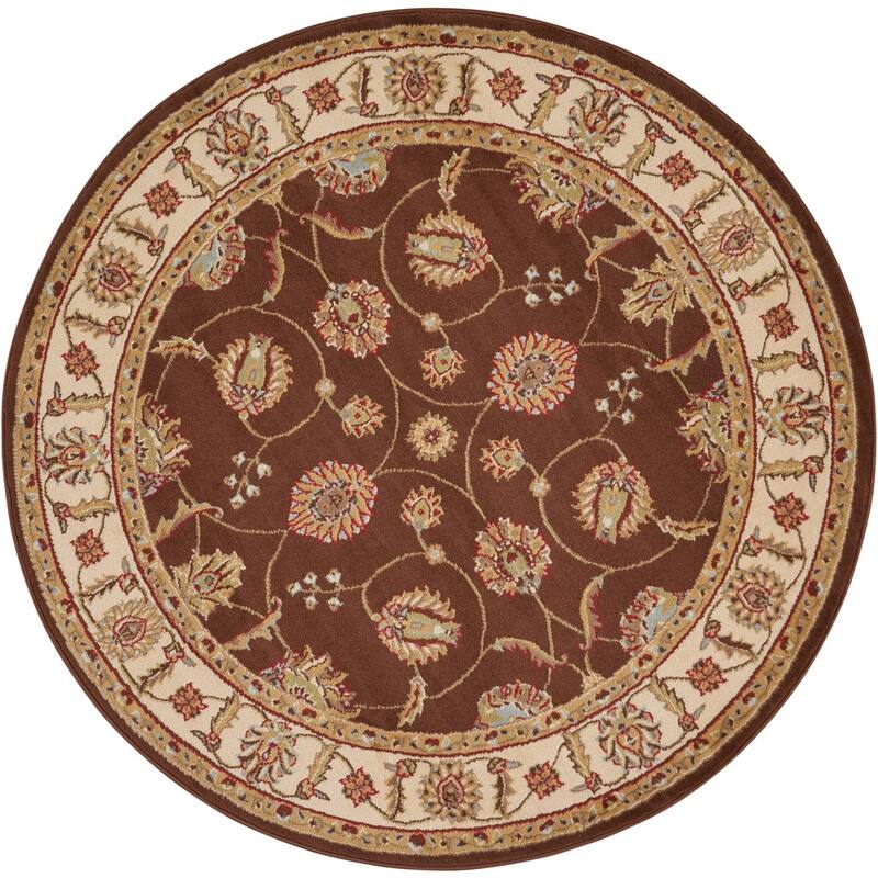 Nourison Modesto Persian Floral Border Area Rug