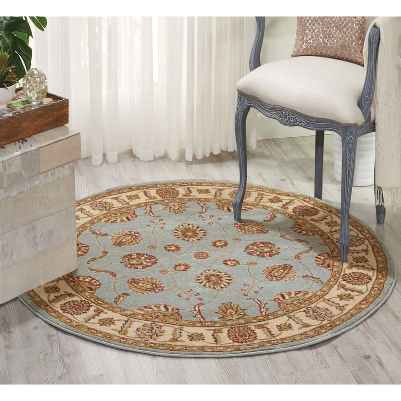 Nourison Modesto Persian Floral Border Area Rug