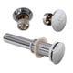 preview thumbnail 4 of 14, ELIMAX'S Lotus Round Shape White Porcelain Ceramic Bathroom Vessel Sink and Waterfall Faucet Combo