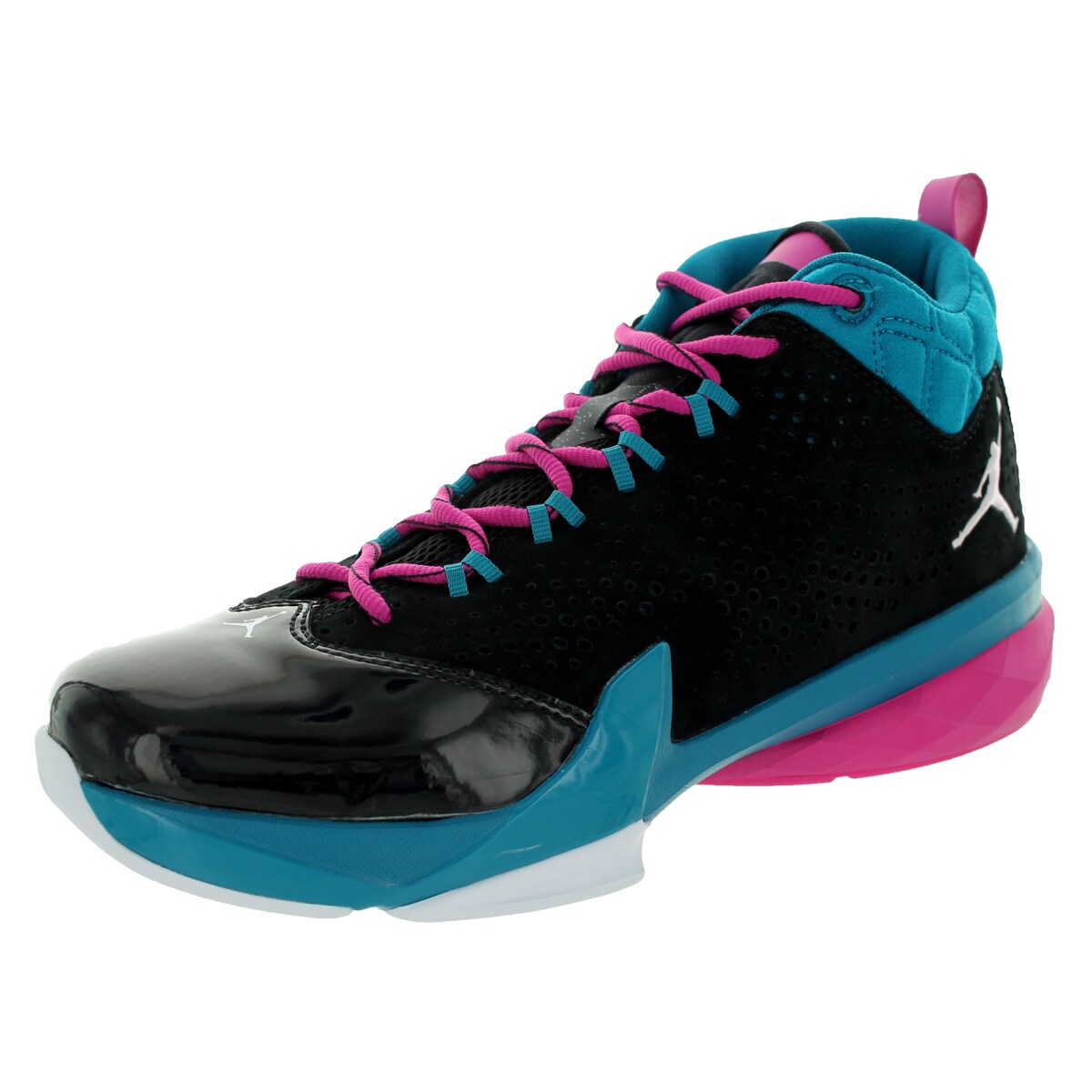 black and teal basketball shoes