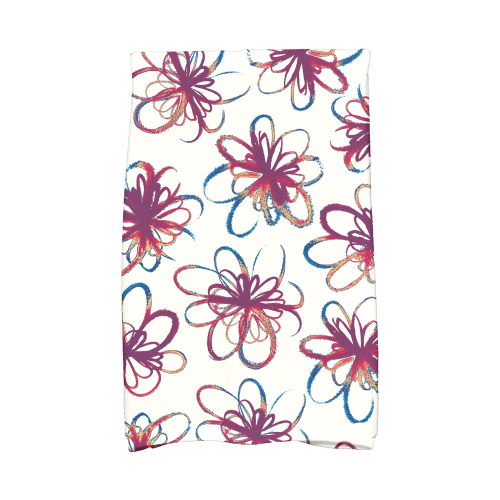 18 x 30-inch Hang Ten Floral Print Hand Towel - Bed Bath & Beyond - 12310686