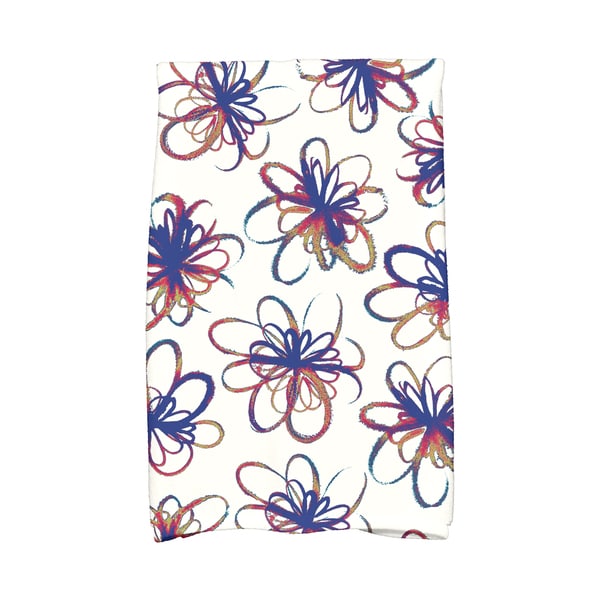 16 x 25-inch, Penelope, Floral Print Hand Towel
