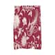 18 x 30-inch, Traditional Bird Floral, Floral Print Hand Towel - Red