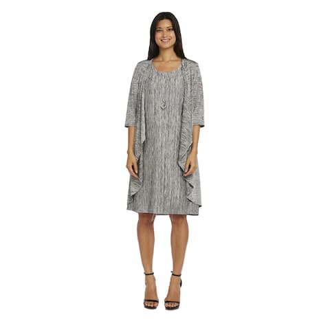 grey jacket dress