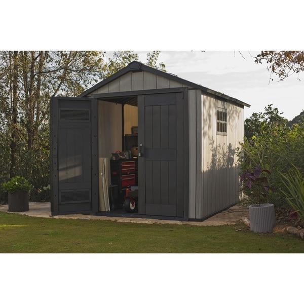 keter duotech oakland 75 x 9 ft customizable outdoor storage shed free shipping today overstockcom 19152158 - Garden Sheds 5 X 9 keter duotech oakland 75 x 9 ft customizable outdoor storage shed free shipping today overstockcom 19152158 - Garden Sheds 5 X 9