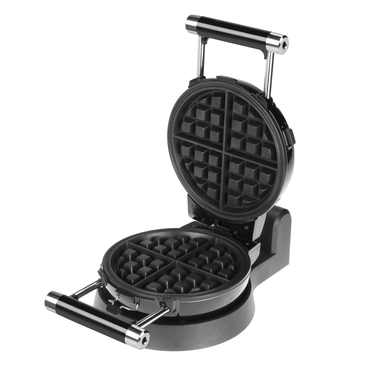 Kalorik Belgian Waffle Maker, Black and Stainless Steel - 20243154