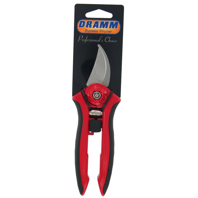 Dramm 60-18041 Red Bypass Pruner With Stainless Steel Blade - Overstock ...