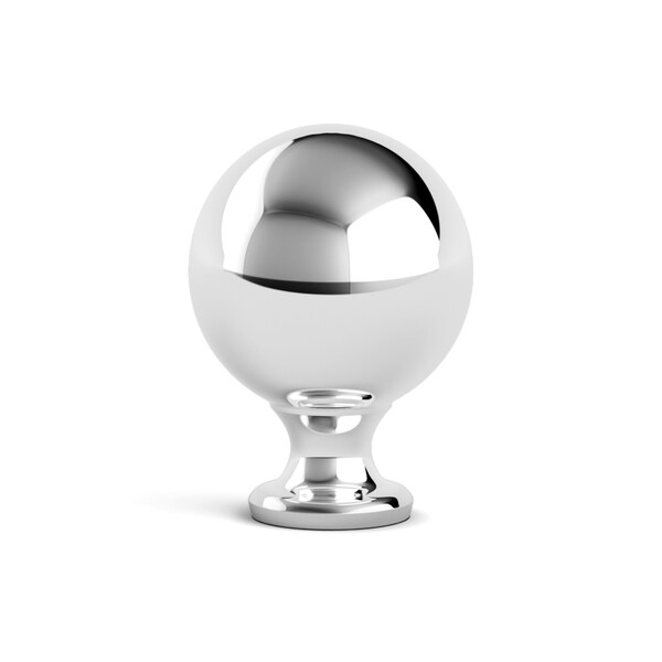 Shop Southern Hills Polished Chrome Ball Knob 5pack Free