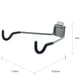 Wall Mount Flip Up Bike Storage Rack