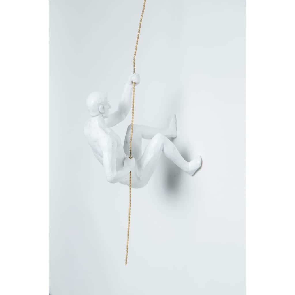 Interior Illusions SCALING MAN WALL DECORATION - Black