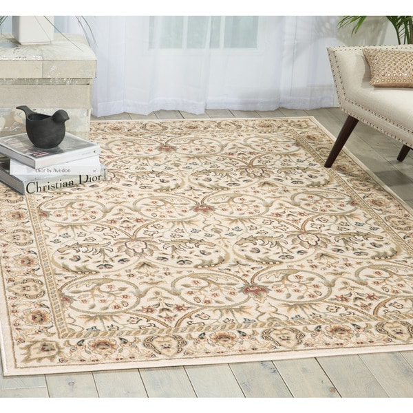 Nourison Walden Ivory Area Rug - 7'10" x 10'6"