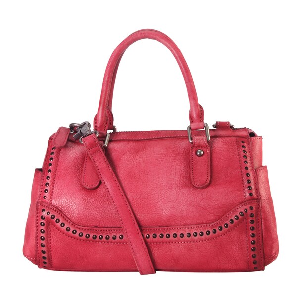 overstock handbags leather