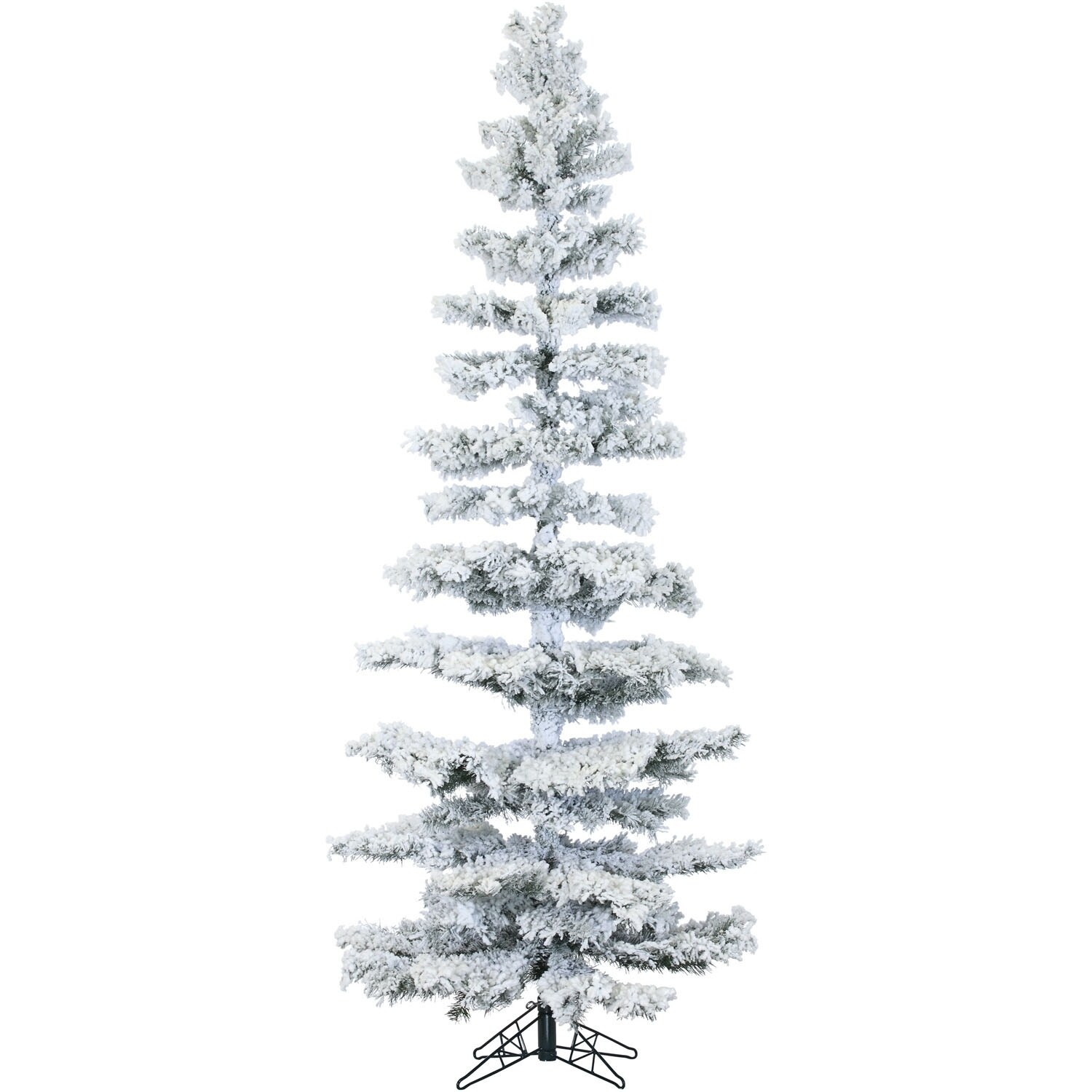 white plastic christmas tree