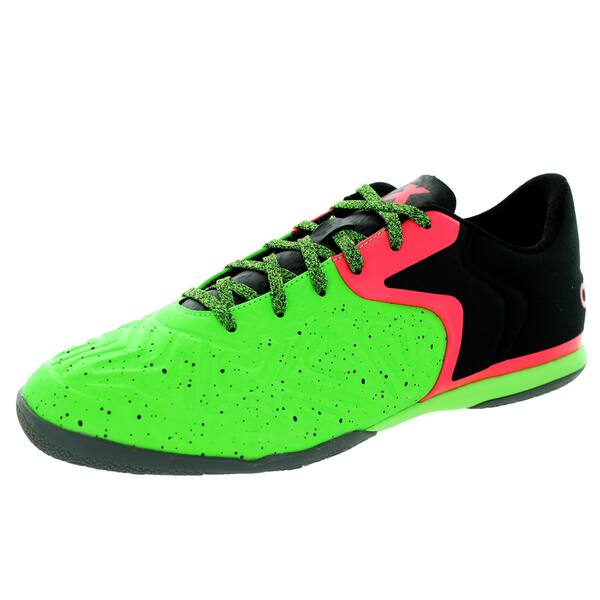 Shop Adidas Men S X 15 2 Ct Black Flared Green Indoor Soccer Shoe
