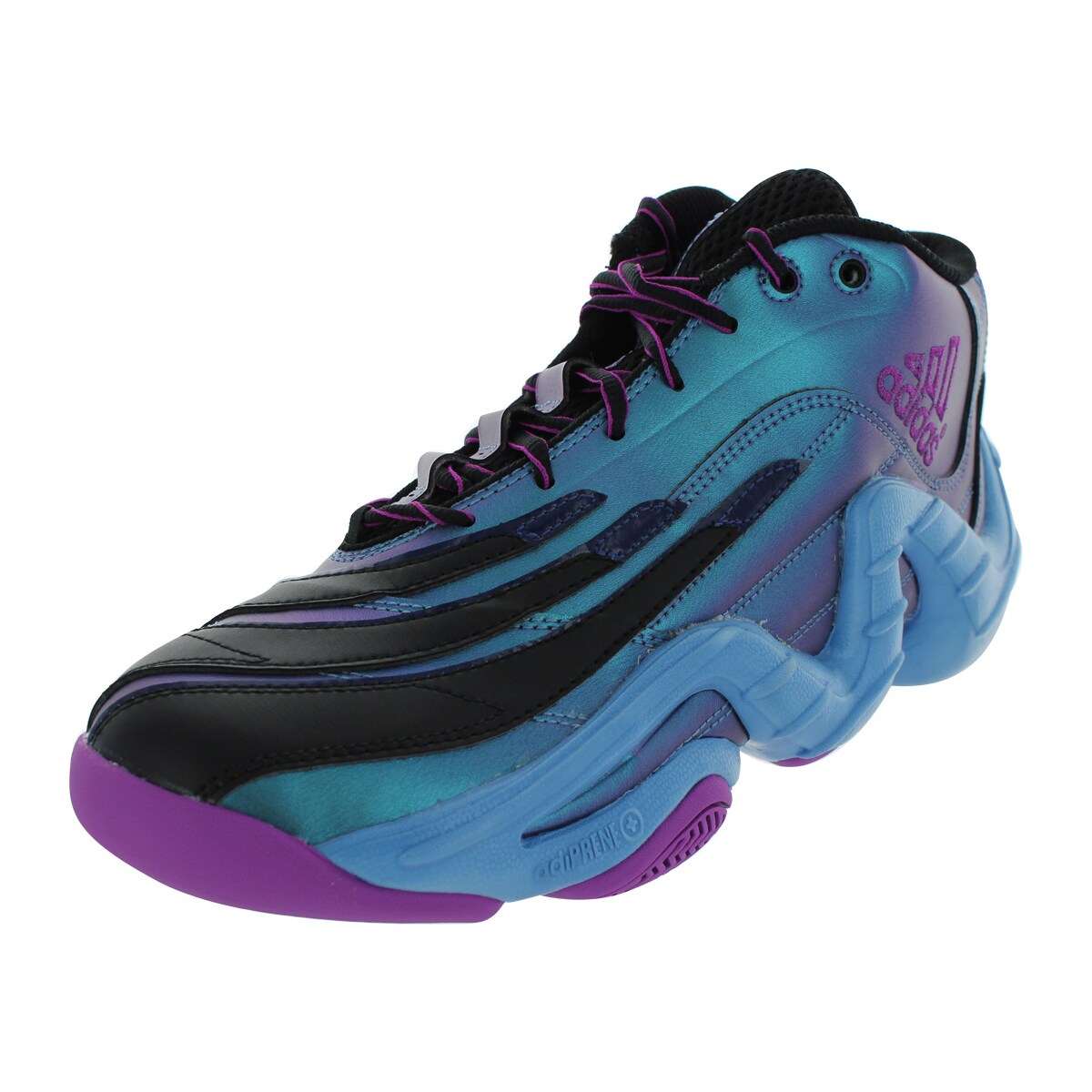 Shop Adidas Real Deal (Black/Vivpink) Basketball Shoe