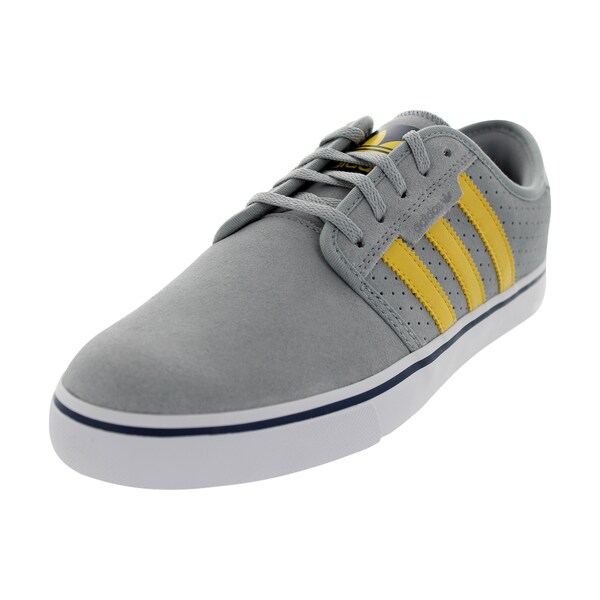 adidas men's seeley skate shoe grey