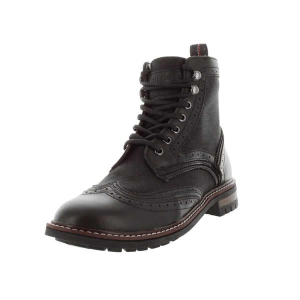Shop Tommy Hilfiger Men's Hartman Black Multi Boot - Overstock - 12320532