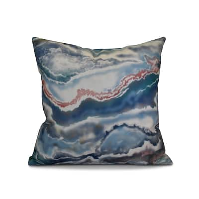 18 x 18-inch, Remolina, Geometric Print Outdoor Pillow