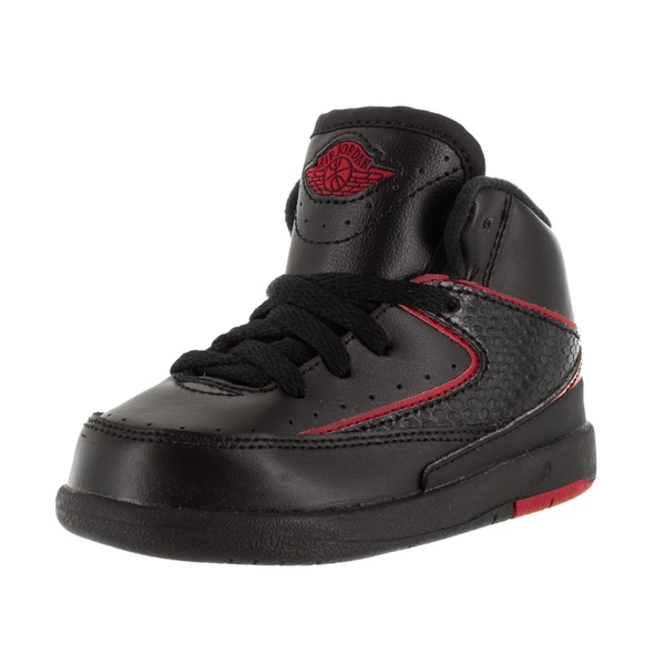 red and black jordans for toddlers