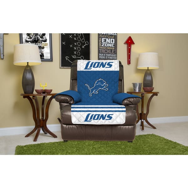 Licensed NFL Detroit Lions Recliner Protector - Bed Bath & Beyond