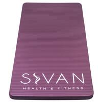 Sivan Health and Fitness Purple 15-millimeter Yoga Knee Pad
