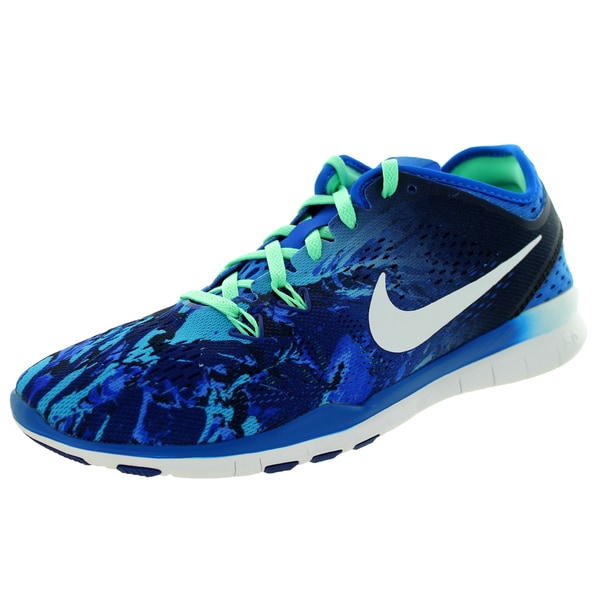 Shop Nike Women's Free 5.0 Tr Fit 5 Prt SoarWhiteRoyal Shop Nike Women's Free 5.0 Tr Fit 5 Prt SoarWhiteRoyal